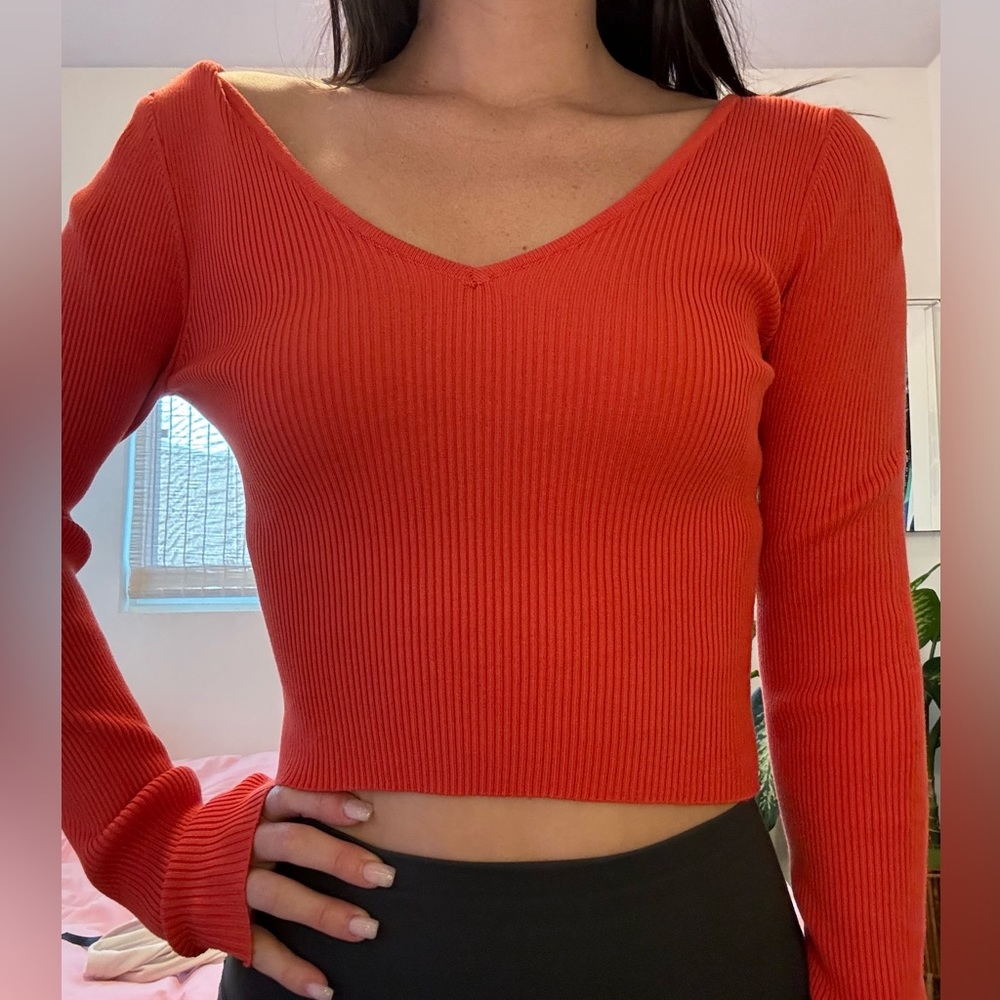 Orange long sleeve
